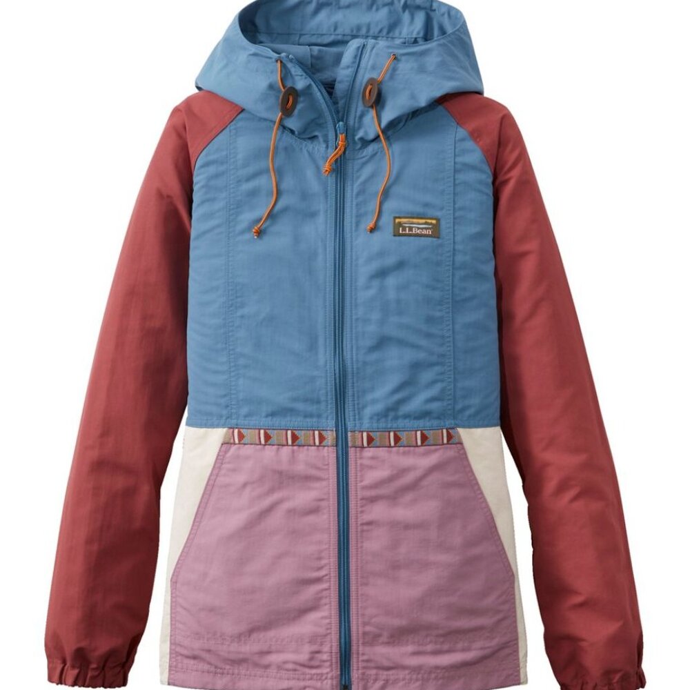 LL Bean Women's Mountain Classic Jacket, Multi-Color NWT